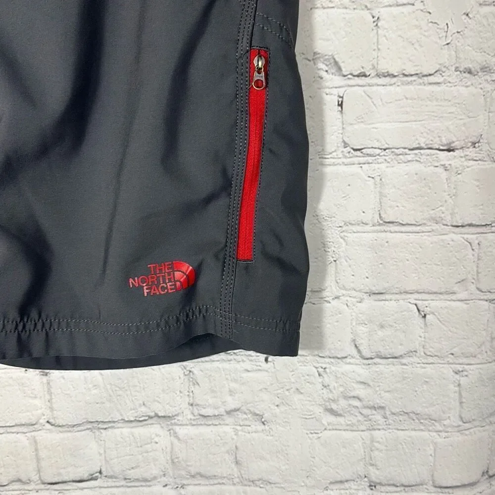 The North Face Pacific Creek Zion Gray QuickDry‎ Boardshorts Trunks Pockets 30